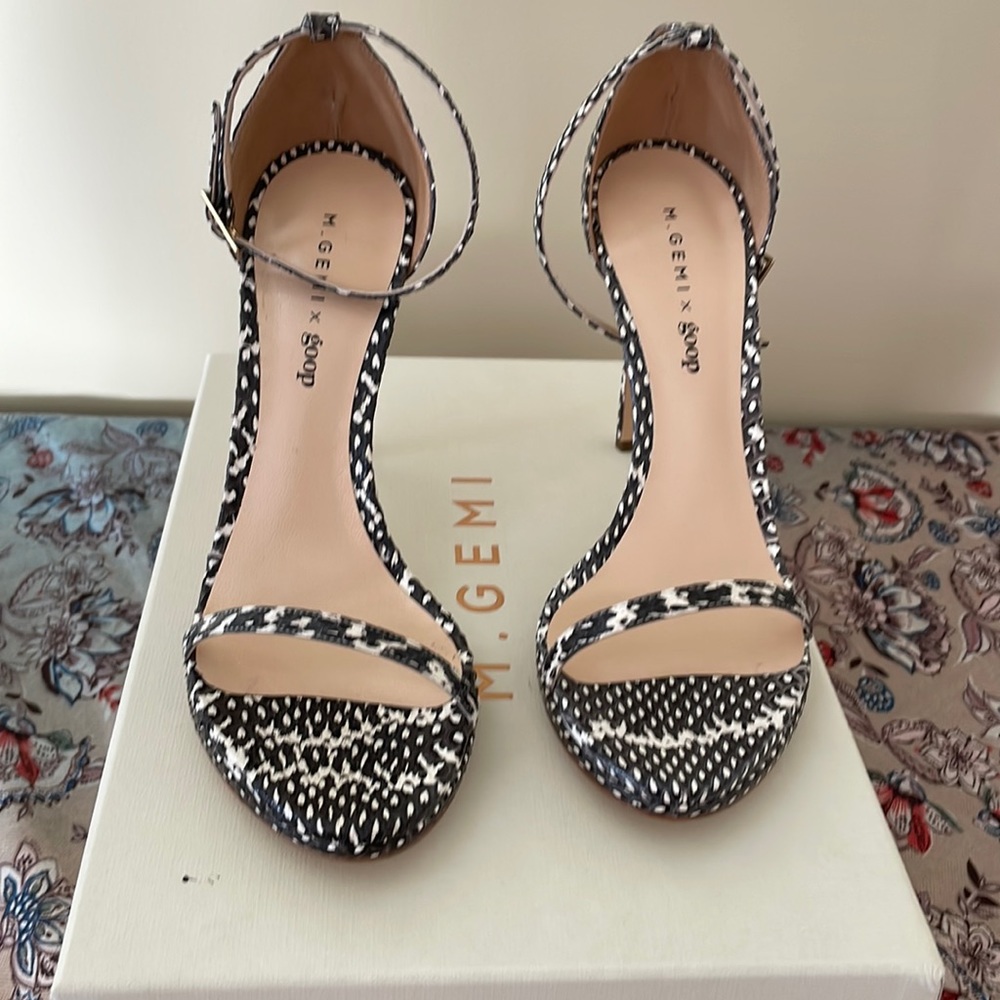 M Gemi x Goop High Playform Sandal